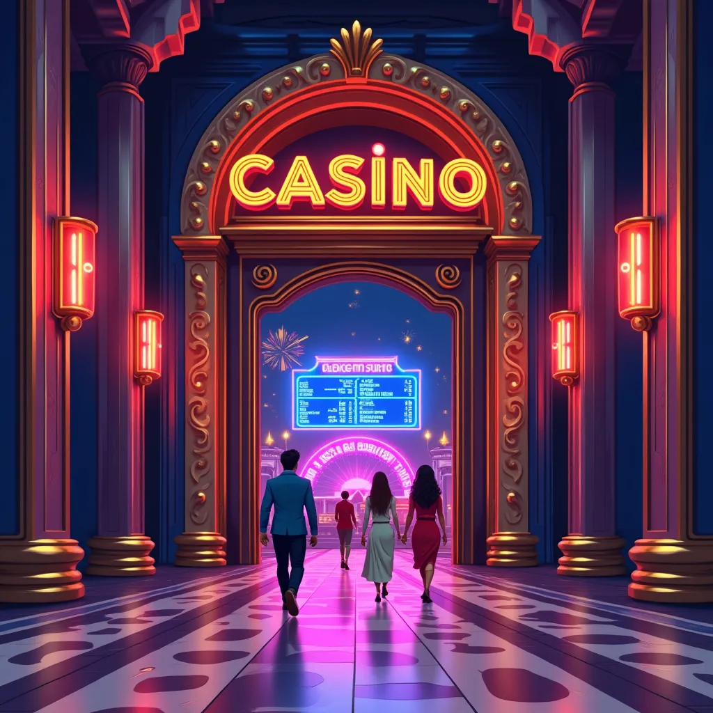 sbk casino sports betting hero with neon stadium lights